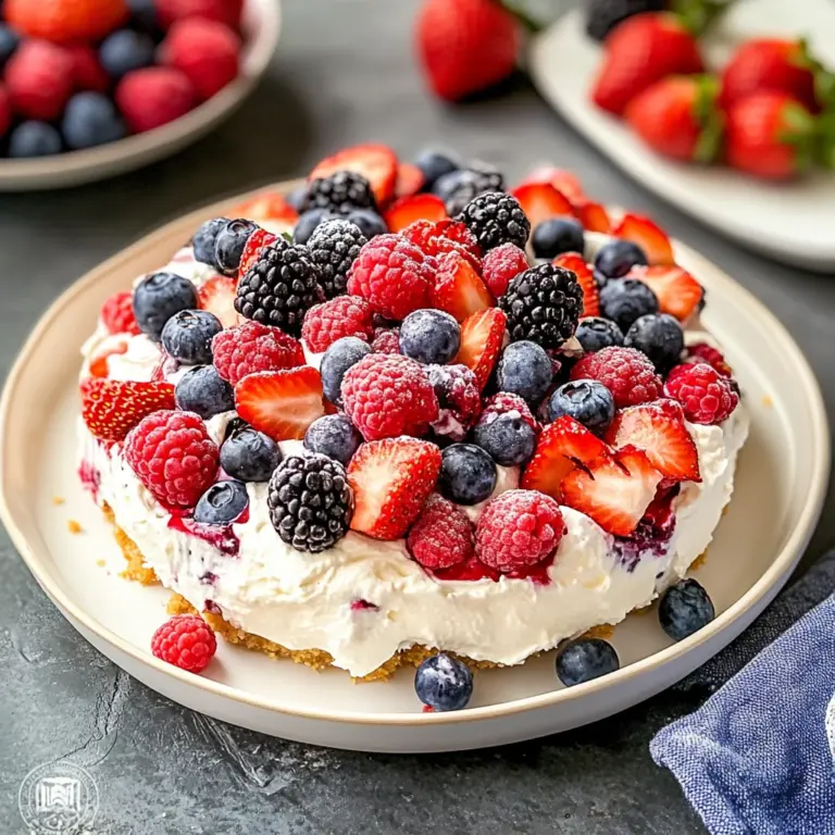 Berry Cheesecake Salad