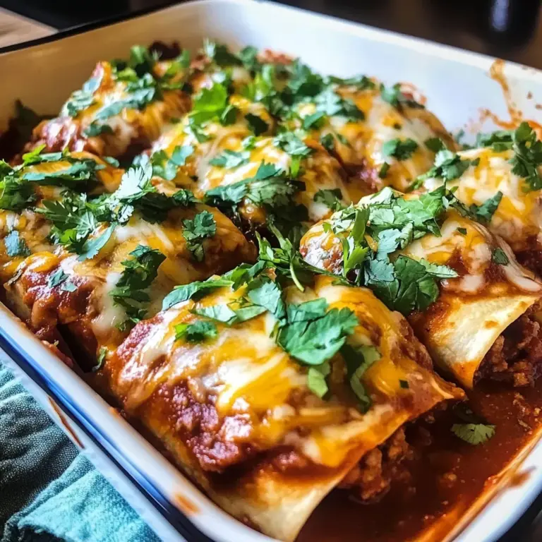 Cabbage Roll Beef Enchiladas | Keto, Low-Carb