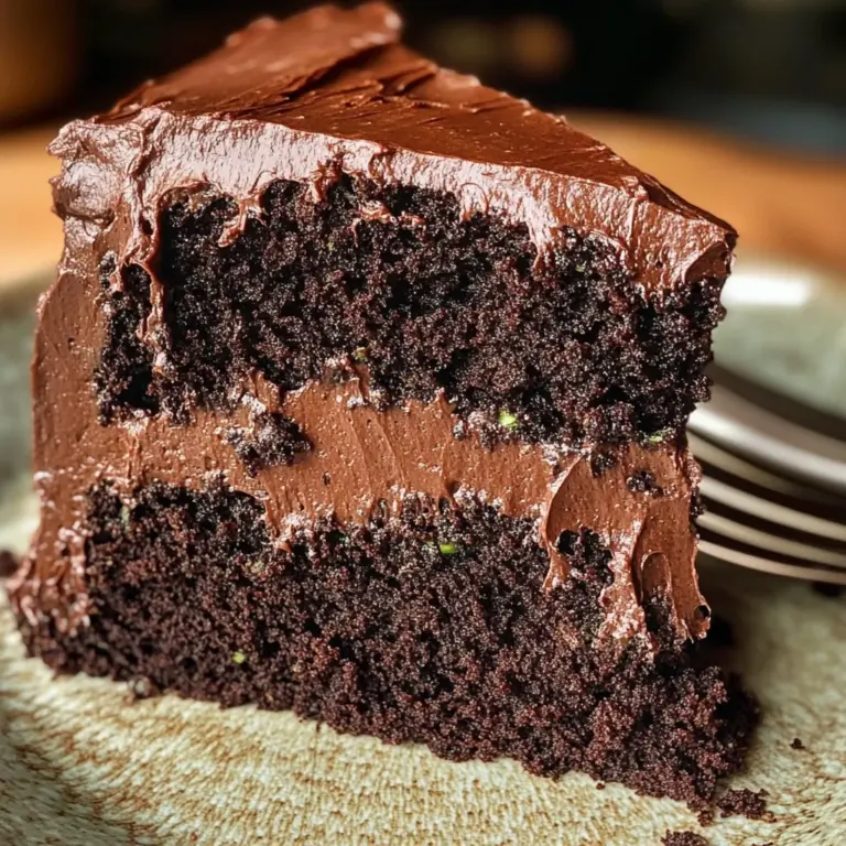 Chocolate Zucchini Cake