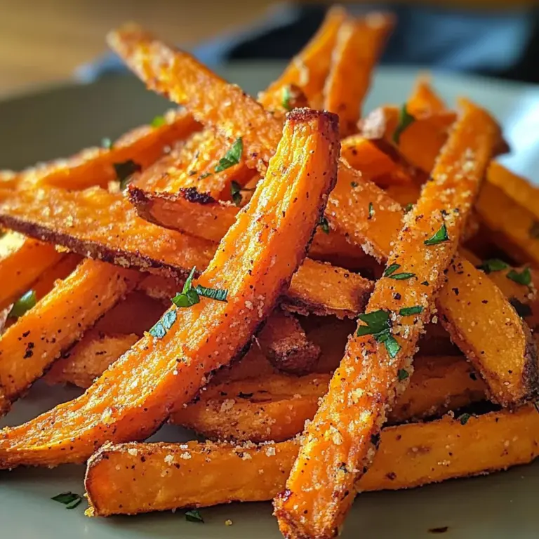 Crispy Oven Baked Sweet Potato Fries