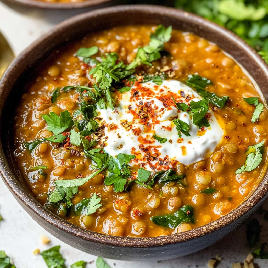 Detox Moroccan Lentil Soup