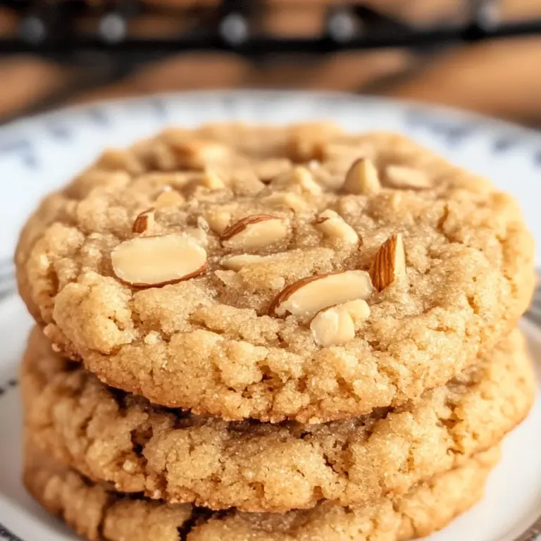 Easiest Ever Almond Cookie
