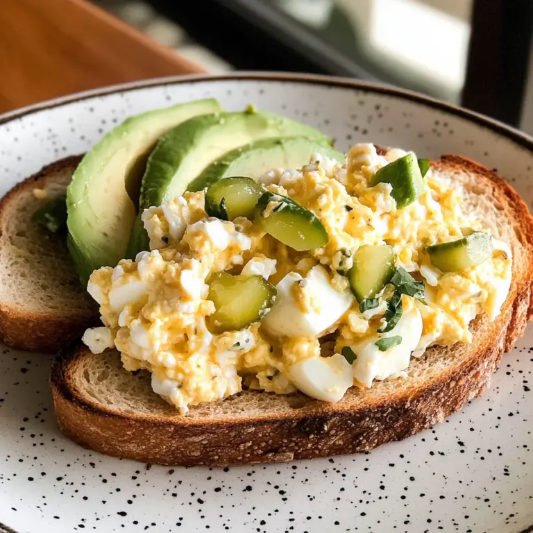 Egg Salad with Cottage Cheese - no mayo!