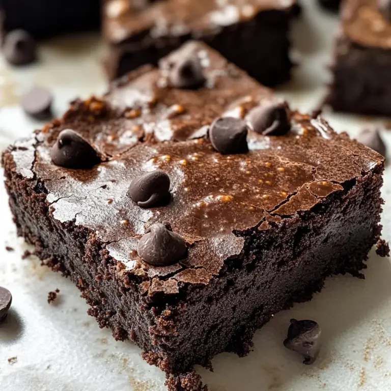 Fudgy Sweet Potato Brownies (Vegan and GF!)