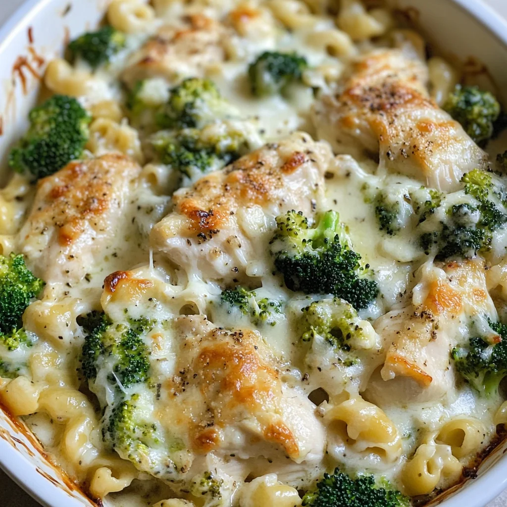 High Protein Chicken Alfredo