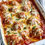 Keto Meatball Casserole