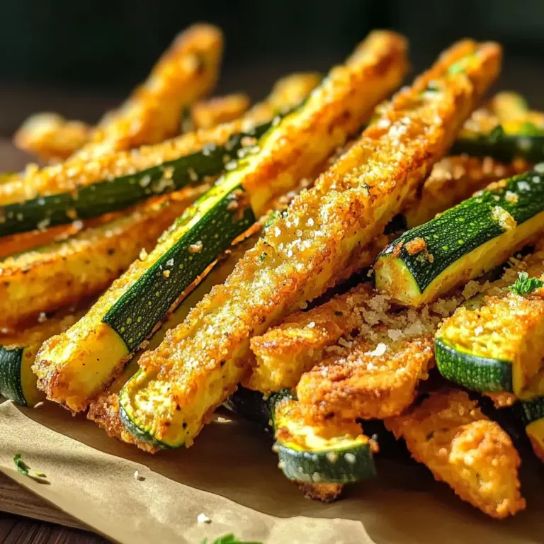 Low Calorie Air Fryer Zucchini Fries