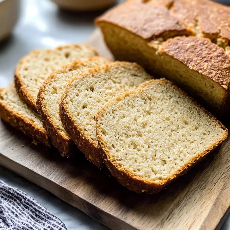 Simple Almond Flour Bread