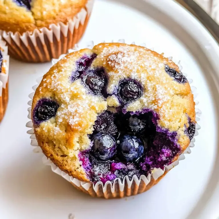 Vegan Blueberry Muffins