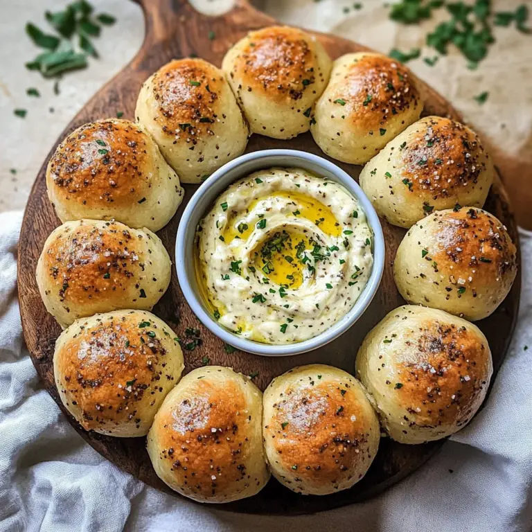 Vegan Garlic Dough Balls