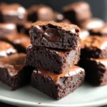 Date Brownies (No Flour!)