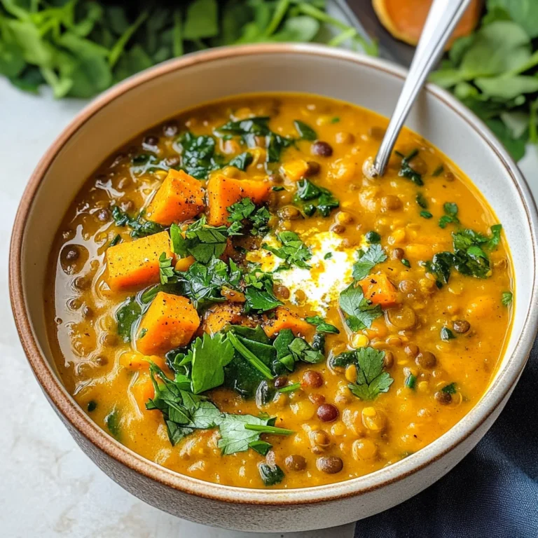 Detox Turmeric Lentil Soup