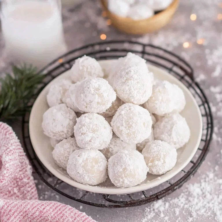 Gluten Free Snowball Cookies