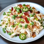 KETO JALAPENO POPPER CHICKEN SALAD