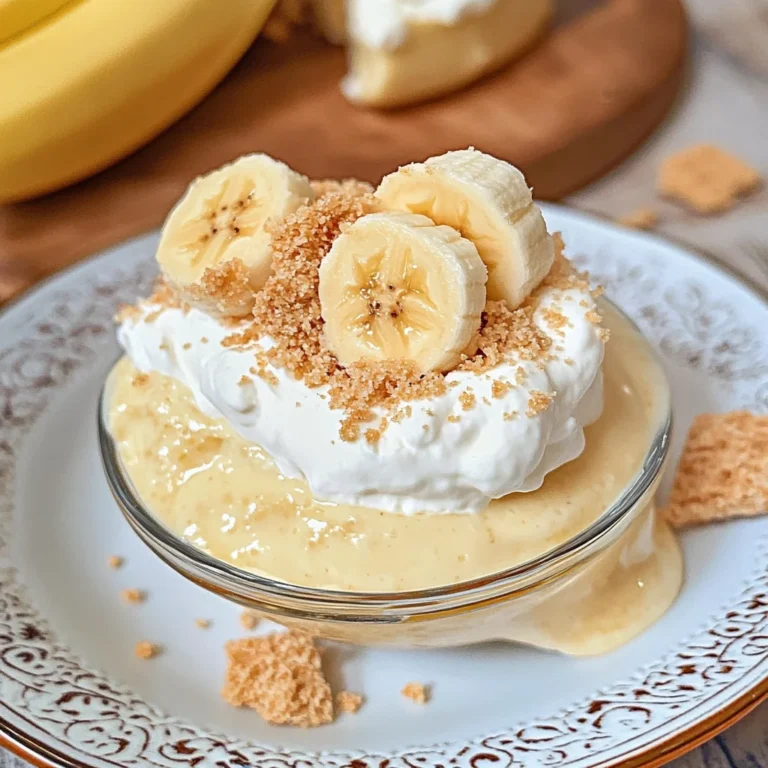 Keto Banana Pudding