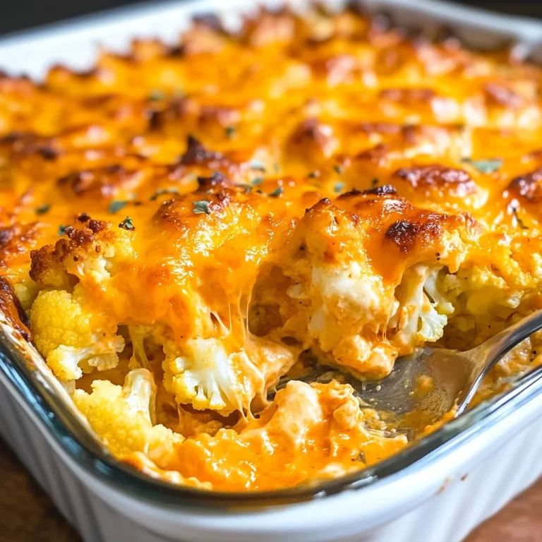 Keto Buffalo Chicken Casserole