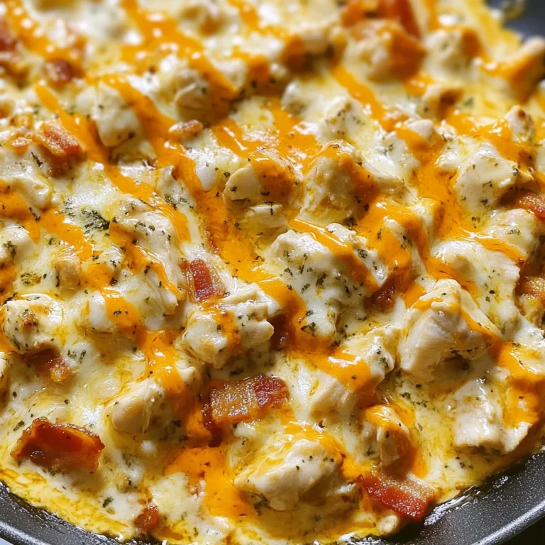 Keto Buffalo Chicken Skillet