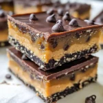 Vegan Cookie Dough Caramel Bars