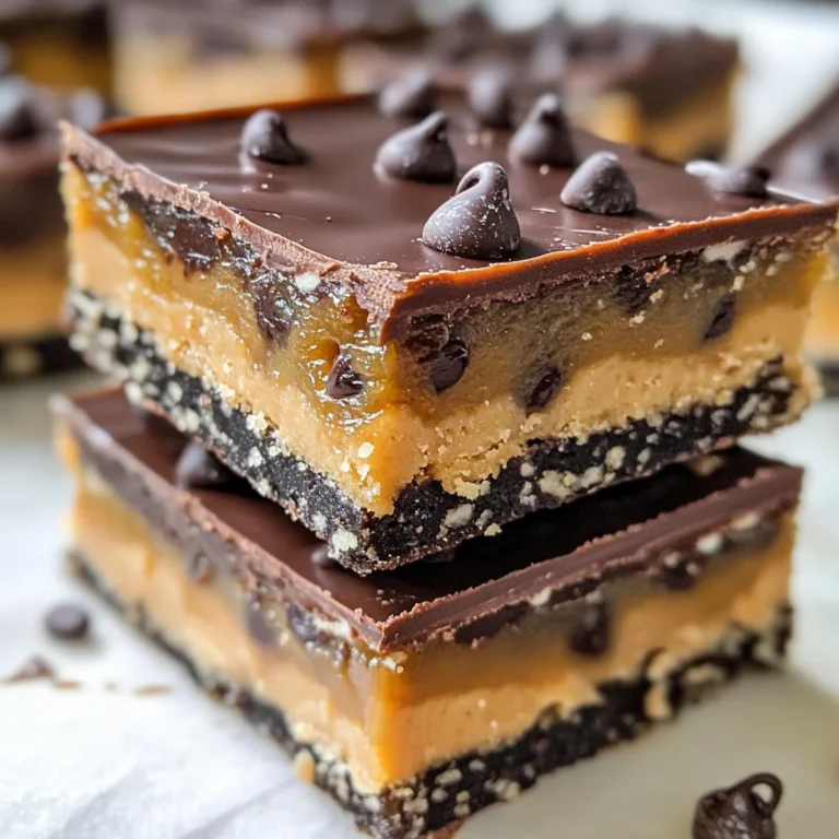 Vegan Cookie Dough Caramel Bars