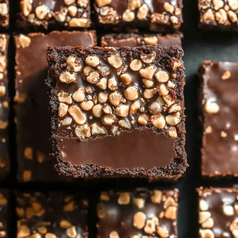 Vegan Desserts: Crunch Brownies