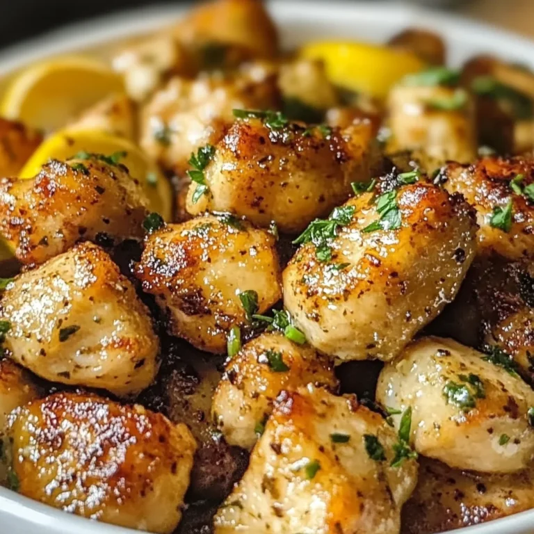 Air Fryer Lemon Chicken Bites