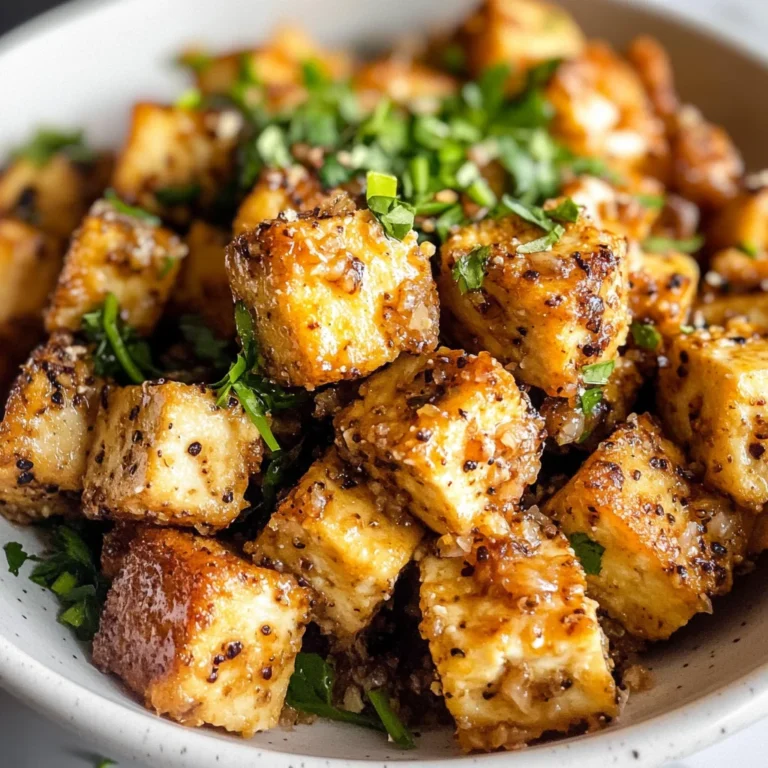 Baked Lemon Pepper Tofu