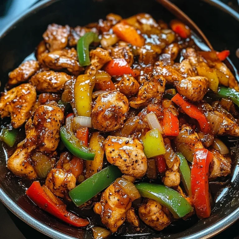 Black Pepper Chicken