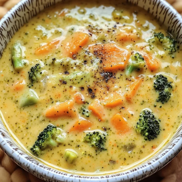 Broccoli Cheddar Soup
