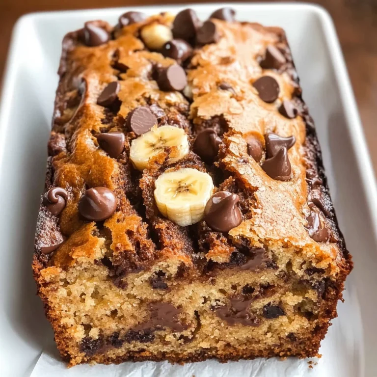 Chocolate Chip Banana Bread