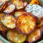 Crispy Cheesy Dill Pickle Chips