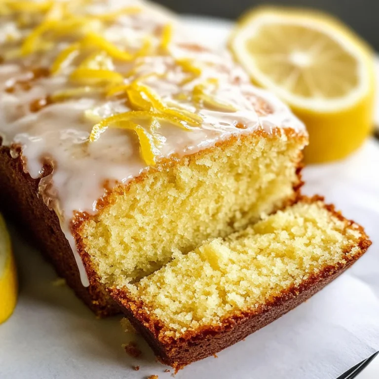 Gluten Free Lemon Drizzle Cake