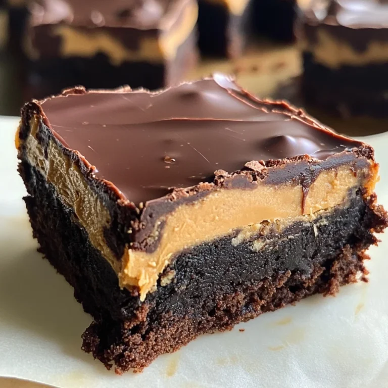 Keto Peanut Butter Brownies