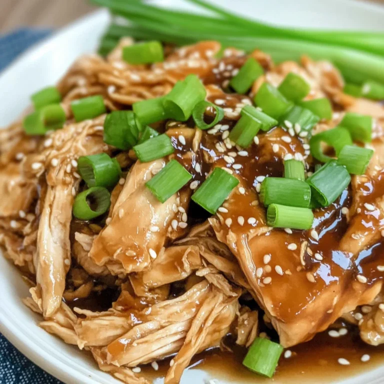 Keto Shredded Crock Pot Teriyaki Chicken