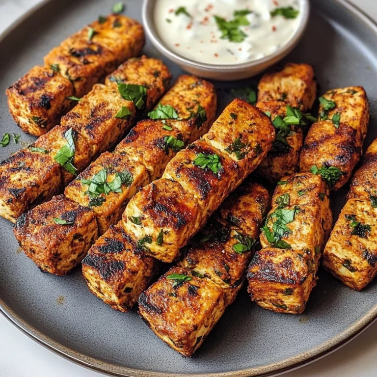 Middle Eastern Tofu Kebabs