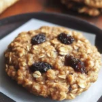 No sugar added oatmeal and raisin cookies