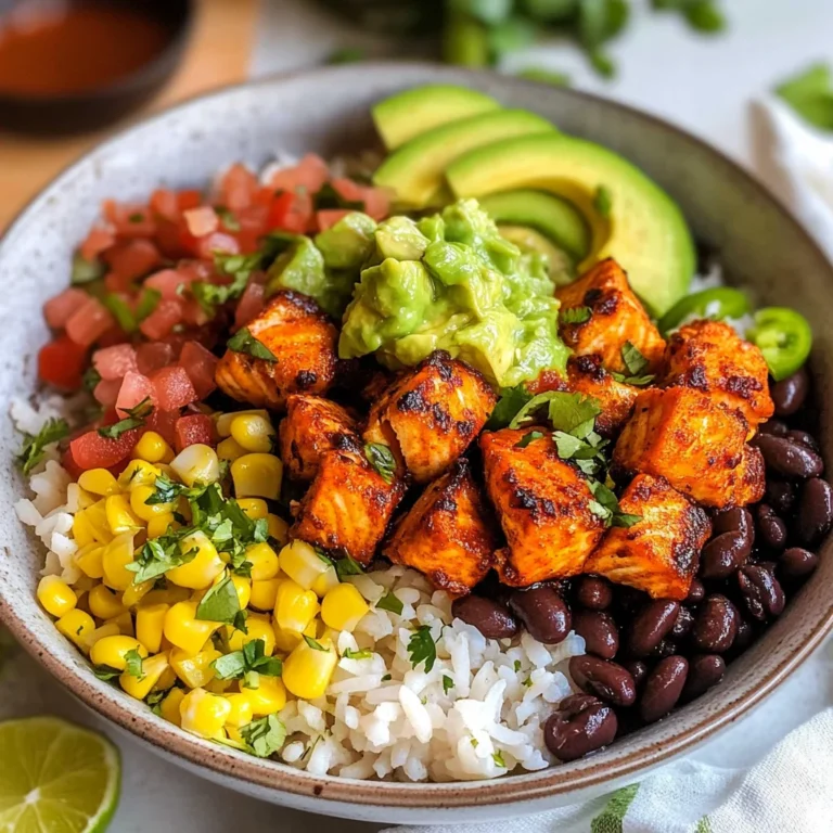 Salmon Burrito Bowl