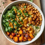 Thai Peanut Sweet Potato Buddha Bowl