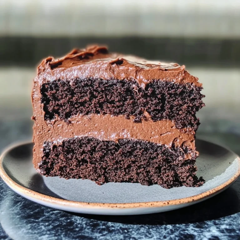 Blackout Healthy Paleo Chocolate Cake