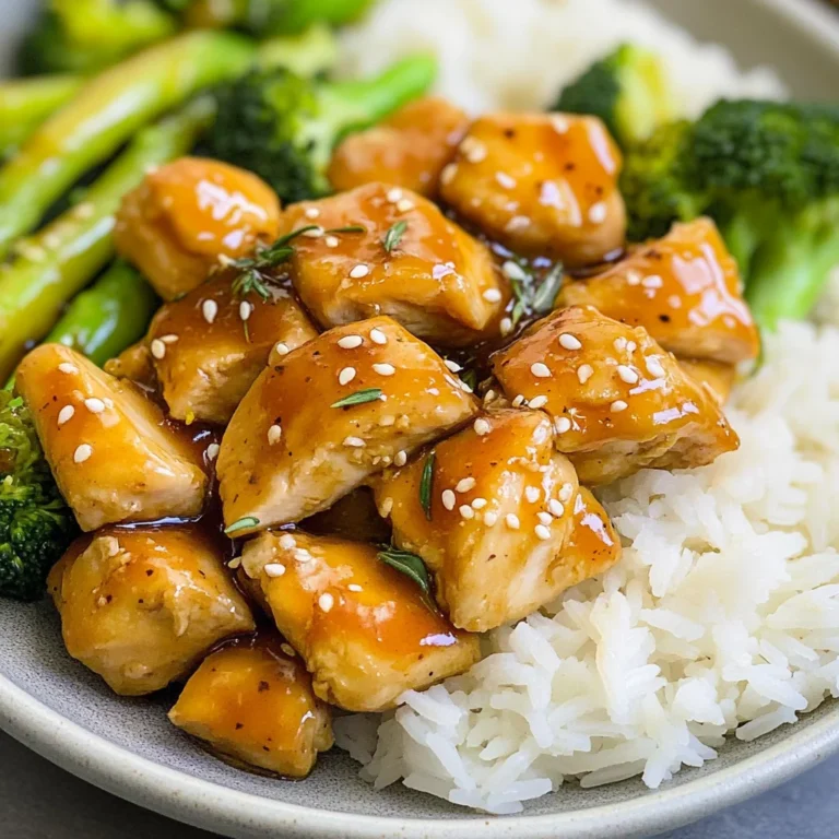 Healthy Orange Chicken Recipe