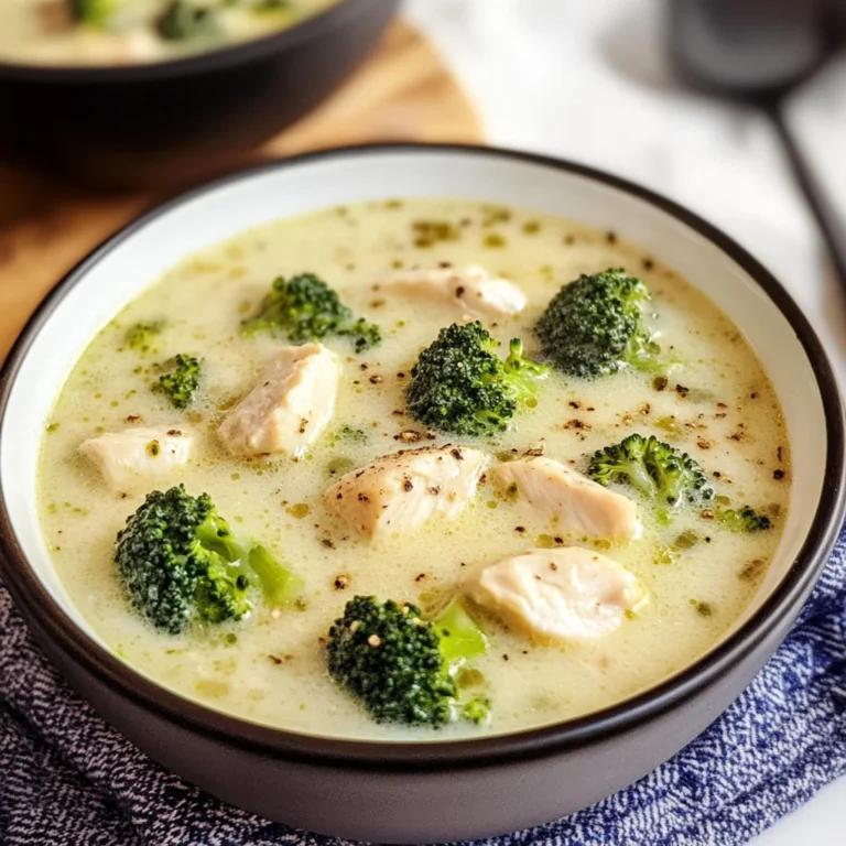Keto Chicken Alfredo Soup