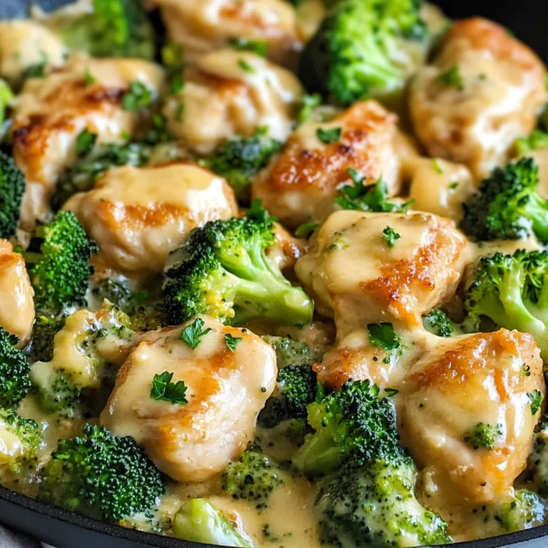 Low Carb Chicken Broccoli Skillet Recipe