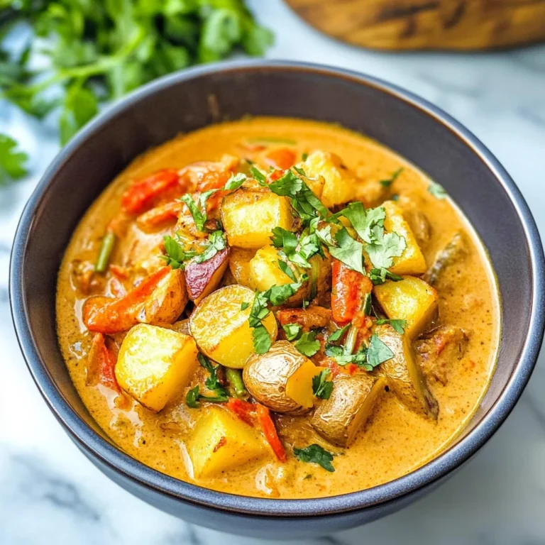 Massaman Curry with Roasted Potatoes