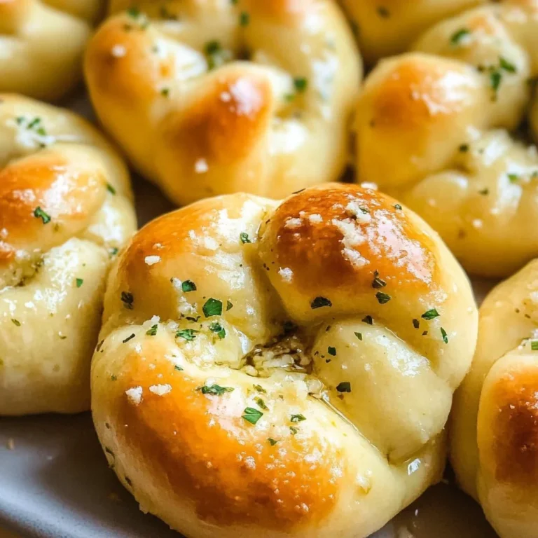Pizza Dough Garlic Knots