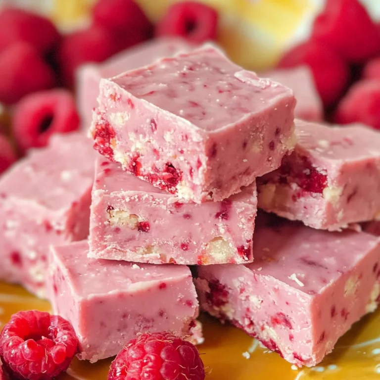 Raspberry Coconut Fudge | A sugar-free, vegan fudge recipe