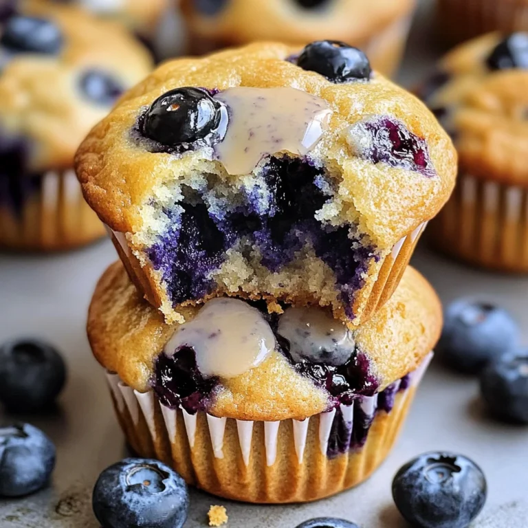 Vegan Blueberry Muffins